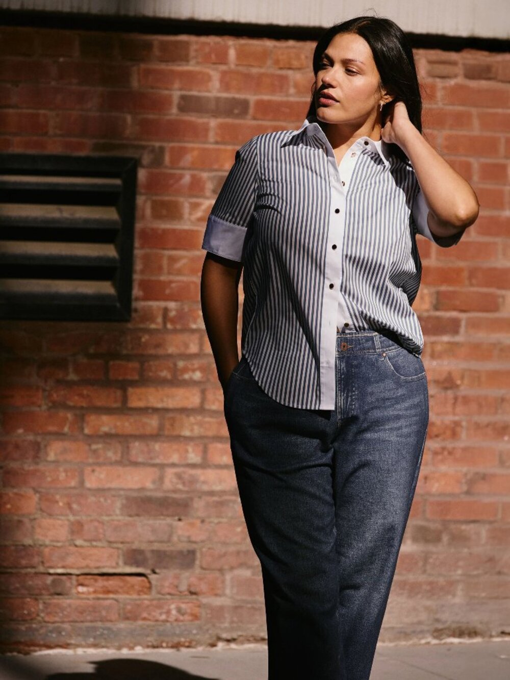 Elbe Stretch Poplin Short Sleeve Shirt